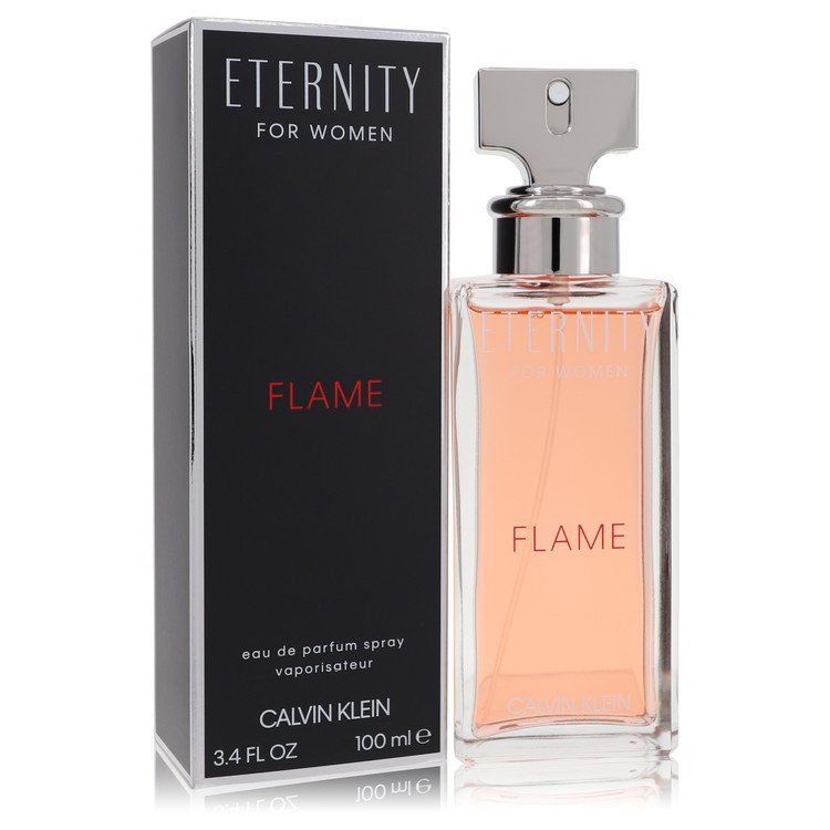 Eternity Flame by Calvin Klein Eau De Parfum Spray 3.4 oz Eternity Flame by Calvin Klein Eau De Parfum Spray 3.4 oz